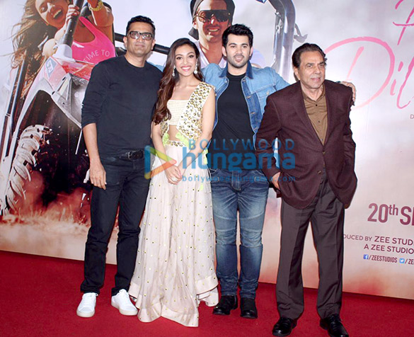 photos dharmendra karan deol and sahher bambba grace the trailer launch of the film pal pal dil ke paas1 2