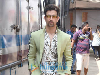 Photos: Hrithik Roshan and Vaani Kapoor snapped on sets of Nach Baliye 9