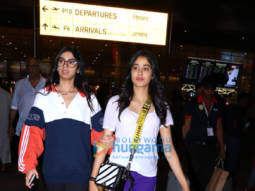 Photos: Janhvi Kapoor, Khushi Kapoor, Boney Kapoor and Aditi Rao Hydari snapped at the airport
