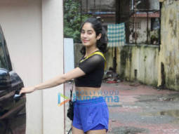 Photos: Janhvi Kapoor spotted at the Pilates gym