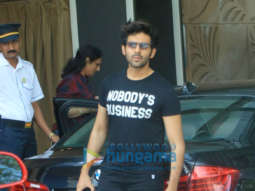 Photos: Kartik Aaryan, Tara Sutaria and Tiger Shroff snapped at Novotel in Juhu
