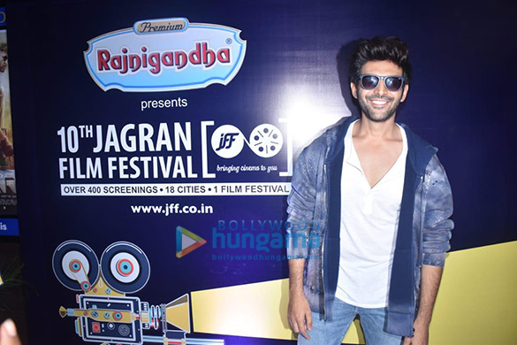 photos kartik aaryan snapped at 10th jagran film festival 2019 2
