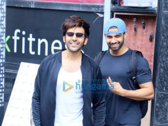 Photos: Kartik Aaryan snapped at the gym