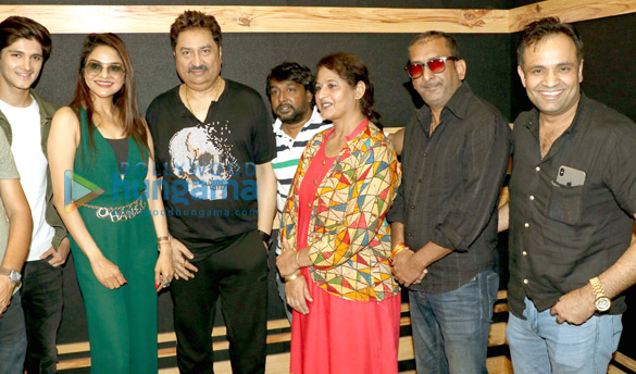 photos kumar sanu snapped at a recording studio for a romantic song for khalli balli 4