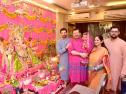 Photos: Neil Nitin Mukesh snapped with his family during Ganpati puja at his residence