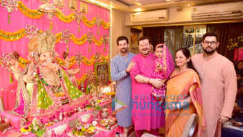 Photos: Neil Nitin Mukesh snapped with his family during Ganpati puja at his residence