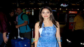 Photos: Nushrat Bharucha, Nidhhi Agerwal and Ayushmann Khurrana snapped at the airport