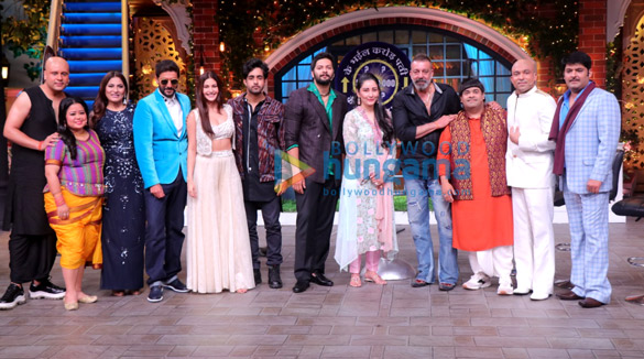 Photos: Prassthanam team snapped on sets of The Kapil Sharma Show promoting their film