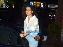 Photos: Sanya Malhotra snapped in Bandra