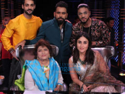 Photos: Saroj Khan snapped on sets of Dance India Dance