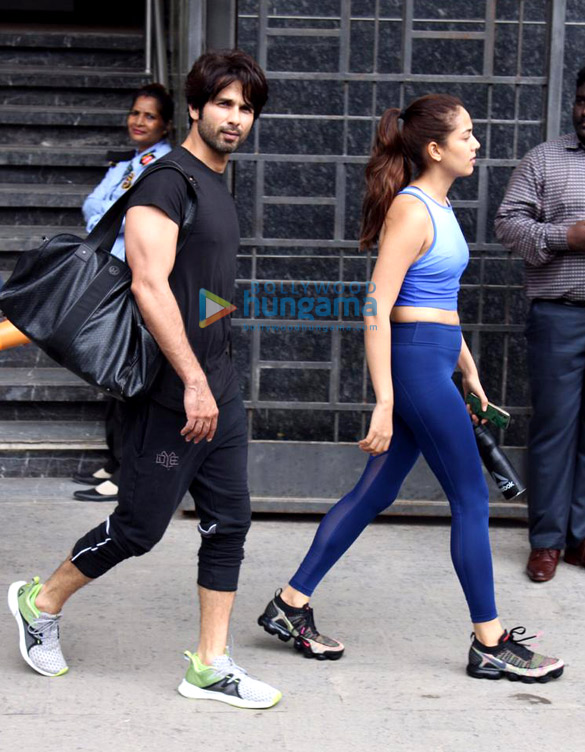 photos shahid kapoor and mira rajput snapped at the gym in juhu 3 2