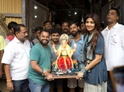 Photos: Celebs snapped bringing home their Ganpatis