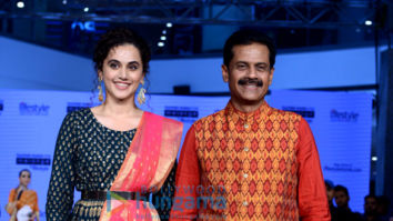 Photos: Taapsee Pannu snapped at the Melange show