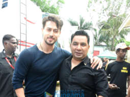 Photos: Tiger Shroff and Ahmed Khan snapped on location of Baaghi 3 shoot