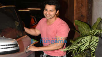 Photos: Varun Dhawan spotted at the gym