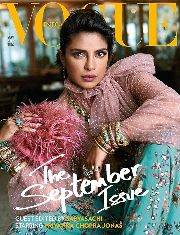 Priyanka Chopra oozes glamour on the latest cover of Vogue India