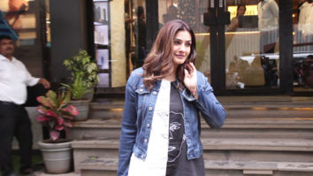 Raveena Tandon spotted at Affinity Salon, Juhu