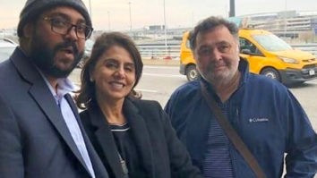 Rishi Kapoor and Neetu Kapoor FINALLY leave for Mumbai after being away for 11 months