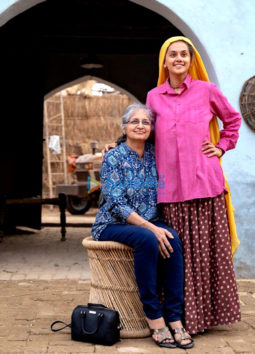 On The Sets Of The Movie Saand Ki Aankh
