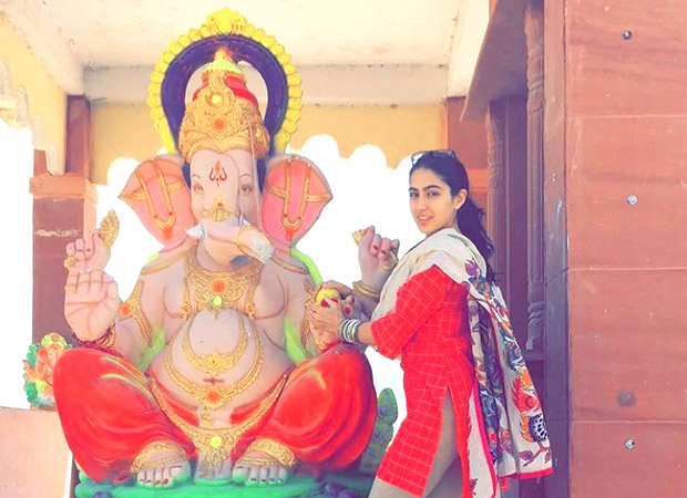 Shame! Sara Ali Khan gets trolled for celebrating Ganesh chaturthi