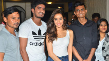 Shraddha Kapoor interacts with her fans