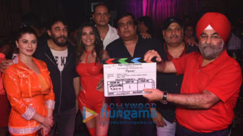 on the sets of the movie Tipsy