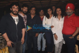 on the sets of the movie Tipsy
