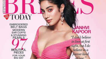 Watch: A glimpse into Janhvi Kapoor’s charming avatar for the cover of Brides Today
