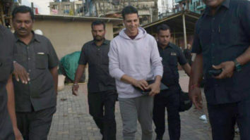 Akshay Kumar snapped at the Versova jetty
