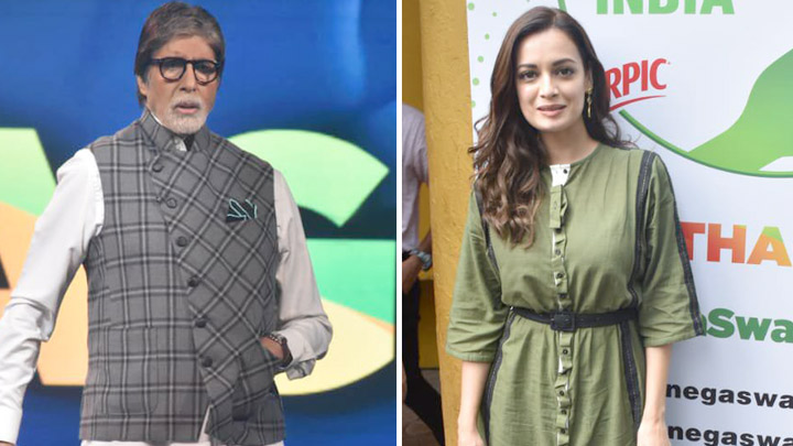 Amitabh Bachchan, Dia Mirza and others grace Banega Swasth India campaign