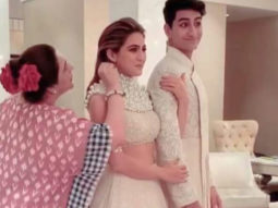 Amrita Singh puts a kala tika on Sara Ali Khan to ward off evil and it is every mom ever!