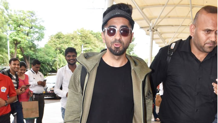 Ayushmann Khurrana spotted at airport, Mumbai