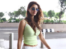 Disha Patani spotted at airport