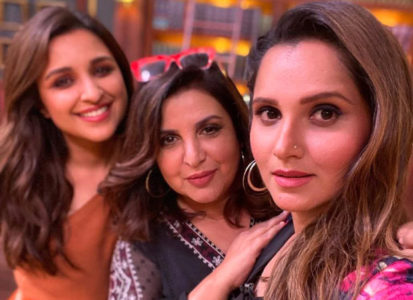 413px x 300px - Farah Khan kickstarts her quiz show with Parineeti Chopra and Sania Mirza :  Bollywood News - Bollywood Hungama