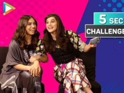 Hilarious 5 Second Challenge with Taapsee & Bhumi | SRK-Kajol l Films | Boyfriend’s Characteristics