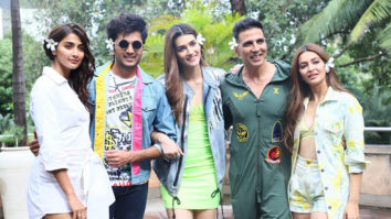 Housefull 4 star cast promoting movie at Novotel Juhu