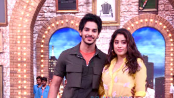 Photos: Ishaan Khatter and Janhvi Kapoor snapped on sets of Maniesh Paul’s show