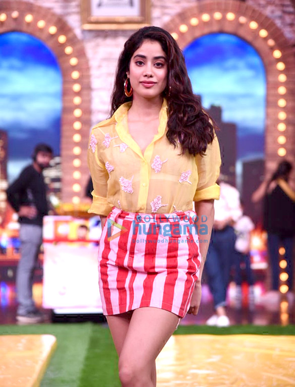 ishaan khatter and janhvi kapoor snapped on sets of maneish pauls show 5