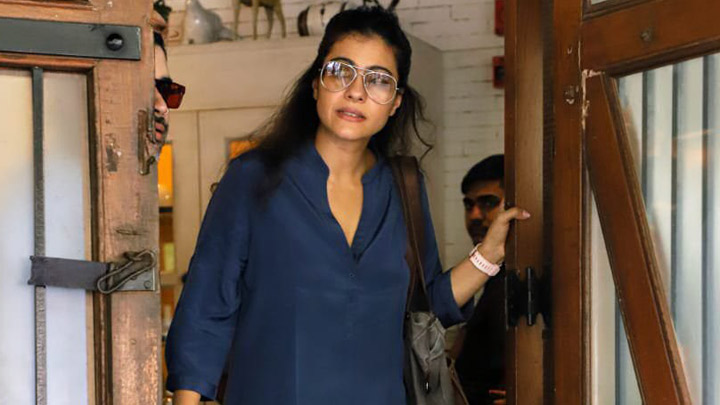 Kajol snapped in Juhu