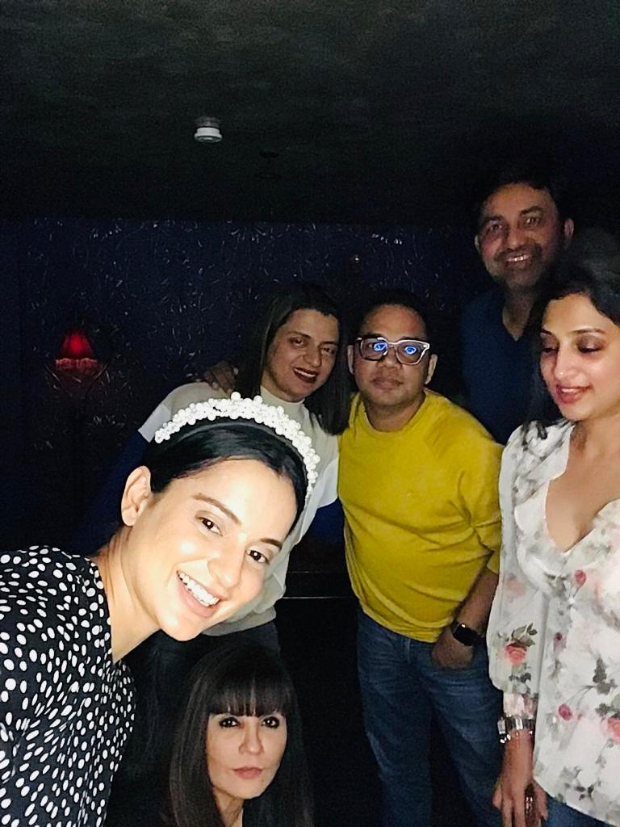 Kangana Ranaut and team Thalaivi bond in LA during look tests 