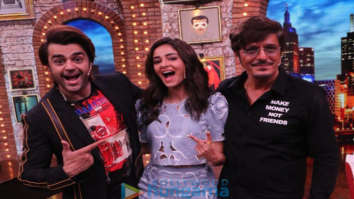 Photos: Ananya Panday and Chunky Pandey snapped on the sets of Manish Paul’s Movie Masti