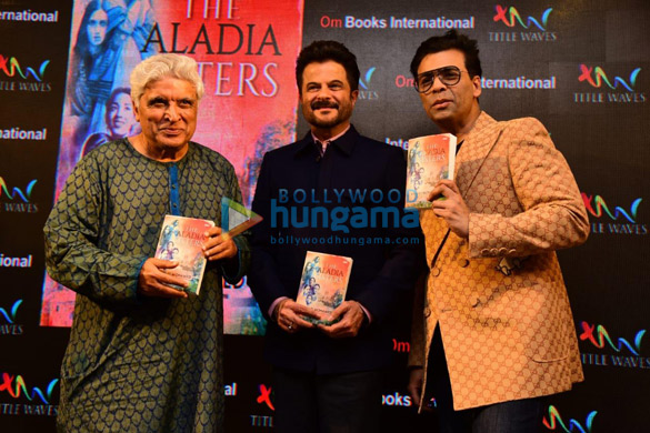 photos anil kapoor karan johar javed akthar and others grace the launch of khalid mohameds book the aladia sisters 2