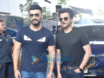 Photos: Arjun Kapoor and Anil Kapoor snapped on the sets of Movie Masti with Maniesh Paul