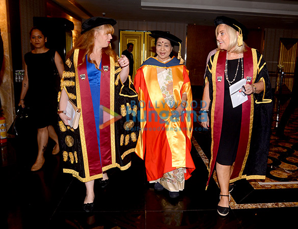 photos asha bhosle receives doctorate degree from university of salford in england 3