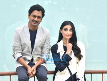 Photos: Athiya Shetty and Nawazuddin Siddiqui snapped promoting the film Motichoor Chaknachoor