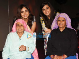 Photos: Bhumi Pednekar and Taapsee Pannu snapped promoting their film Saand Ki Aankh