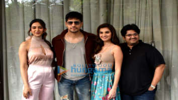 Photos: Cast of Marjaavaan snapped during promotions
