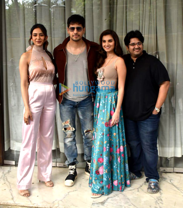 Photos: Cast of Marjaavaan snapped during promotions