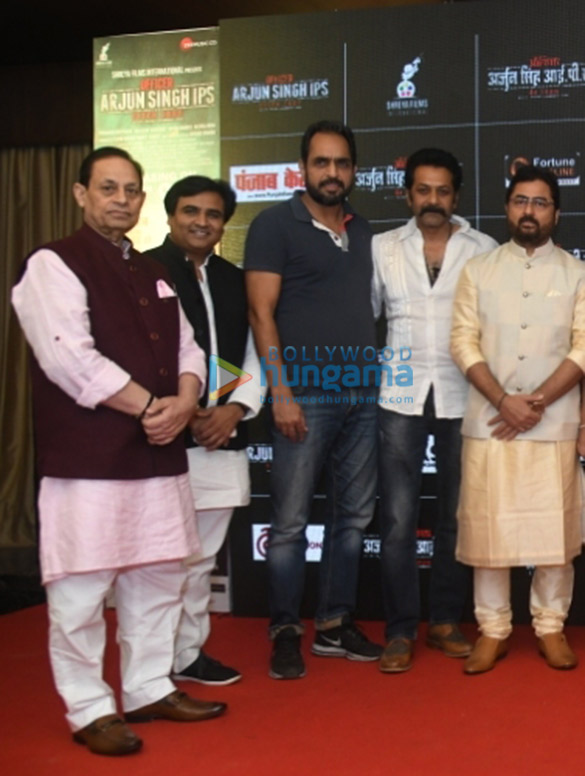photos celebs grace the trailer and music launch of officer arjun singh ips 9