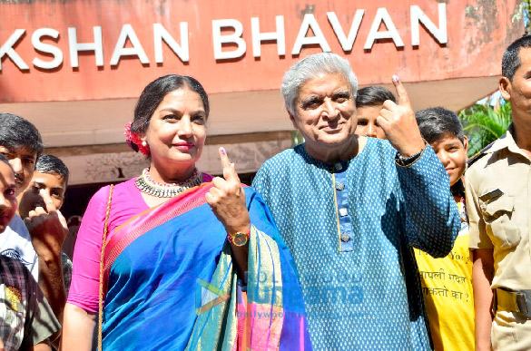 photos celebs snapped exercising their right to vote at the maharastra state elections5 8